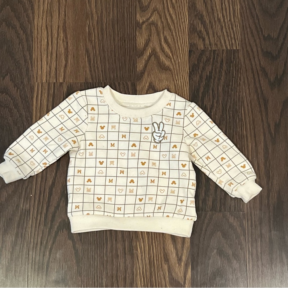 Baby Mickey Mouse sweatshirt 3-6months